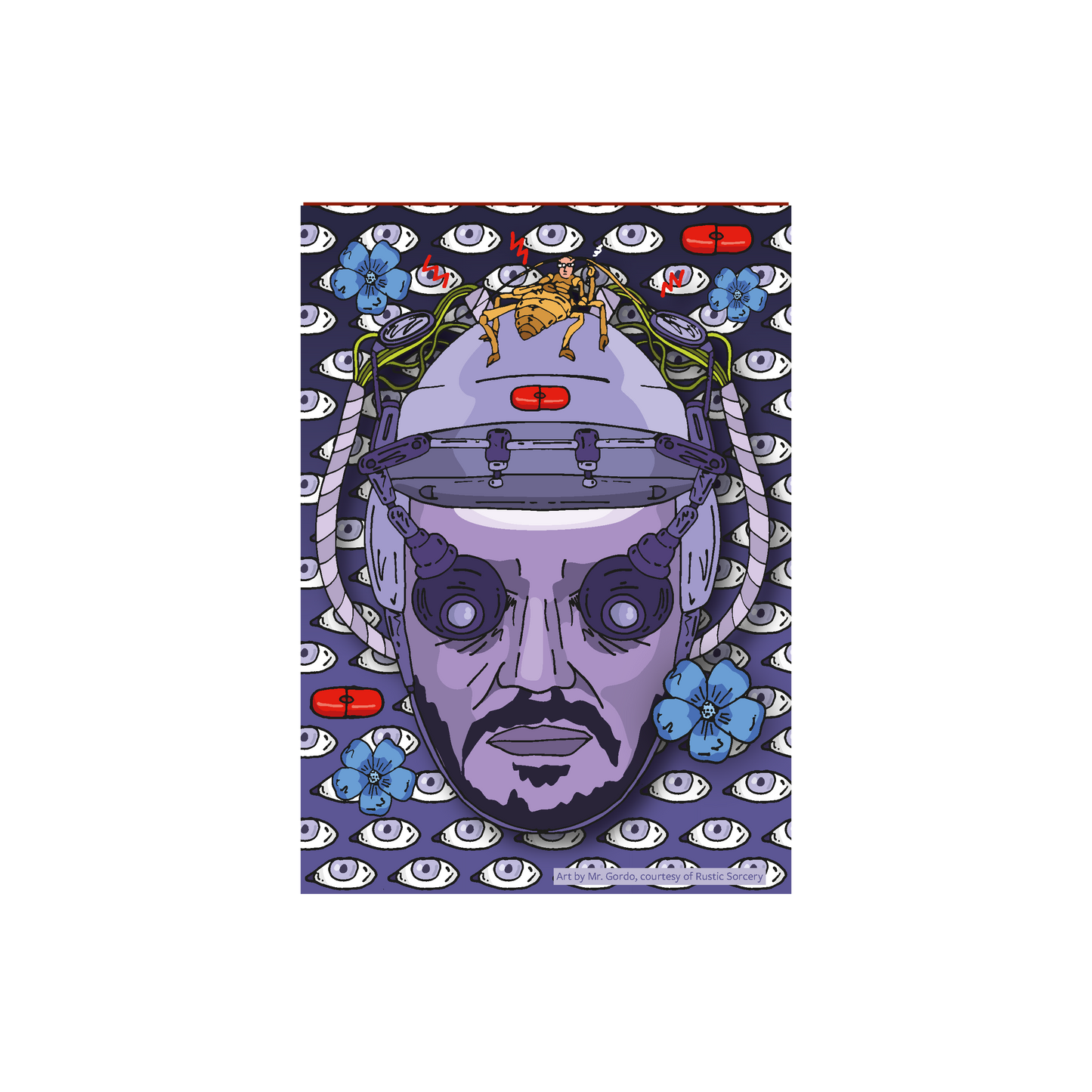 A Scanner Darkly: Postcard