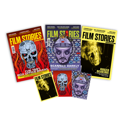 Issue #60 Magazine + Postcard Bundle (3x Covers + 3x Postcards: A Scanner Darkly Magazine + 1991 + Roger Deakins)