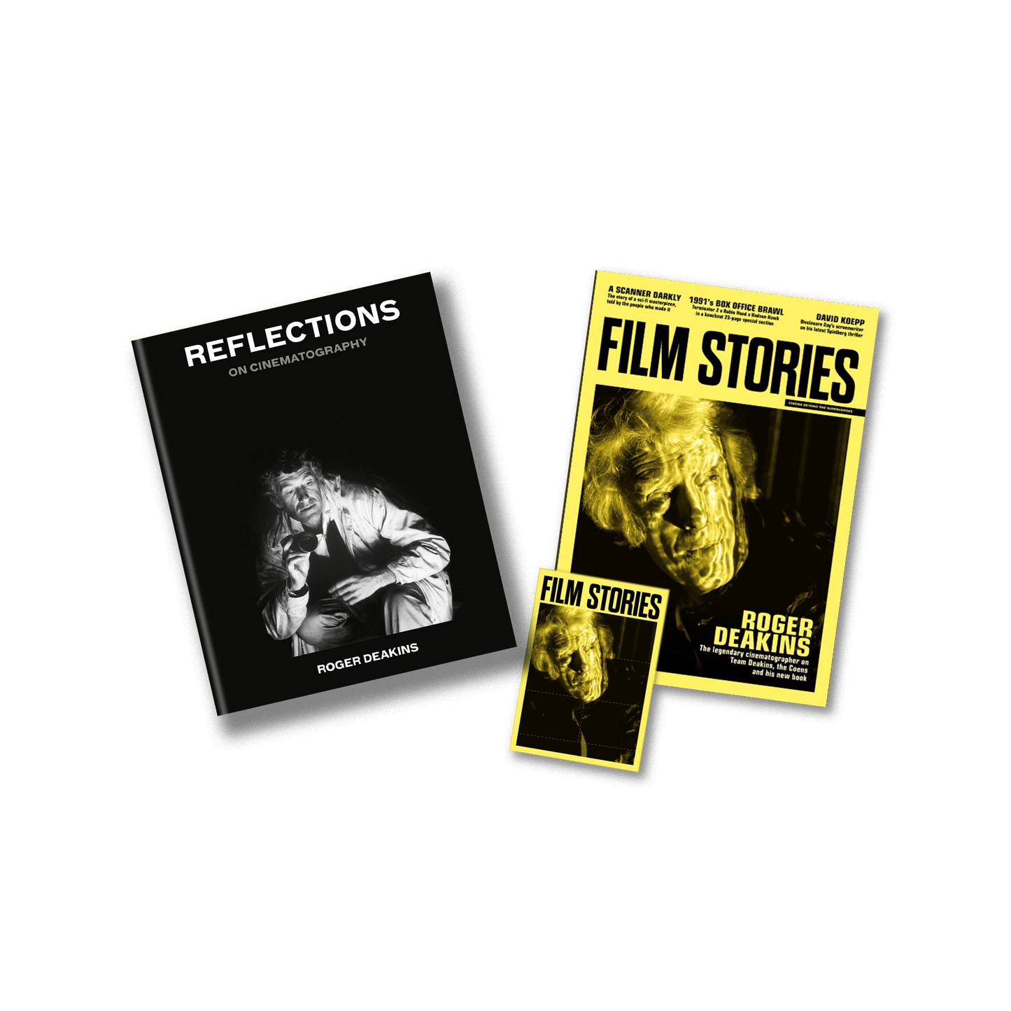 Issue #60 (Roger Deakins): Magazine, Reflections: On Cinematography (Signed) + Postcard (Roger Deakins)