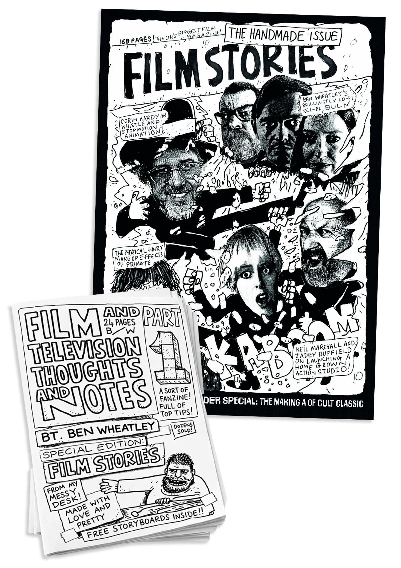 Issue #59 (Handmade Special): Magazine + Signed Ben Wheatley Zine