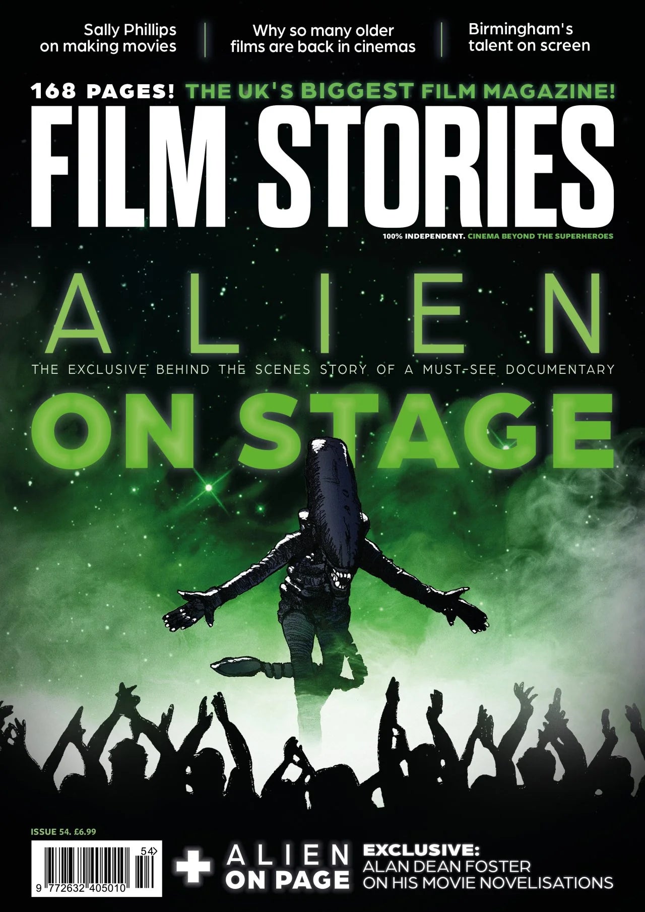 Issue 54 (Alien On Stage): Magazine + Signed Blu-Ray Bundle