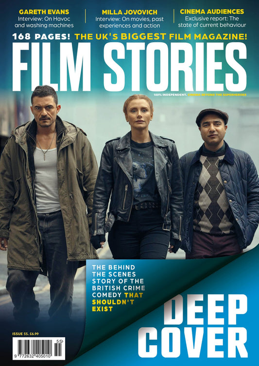 Film Stories issue 55! 168 pages, massive Deep Cover exclusive, your stories of cinema behaviour, and more!
