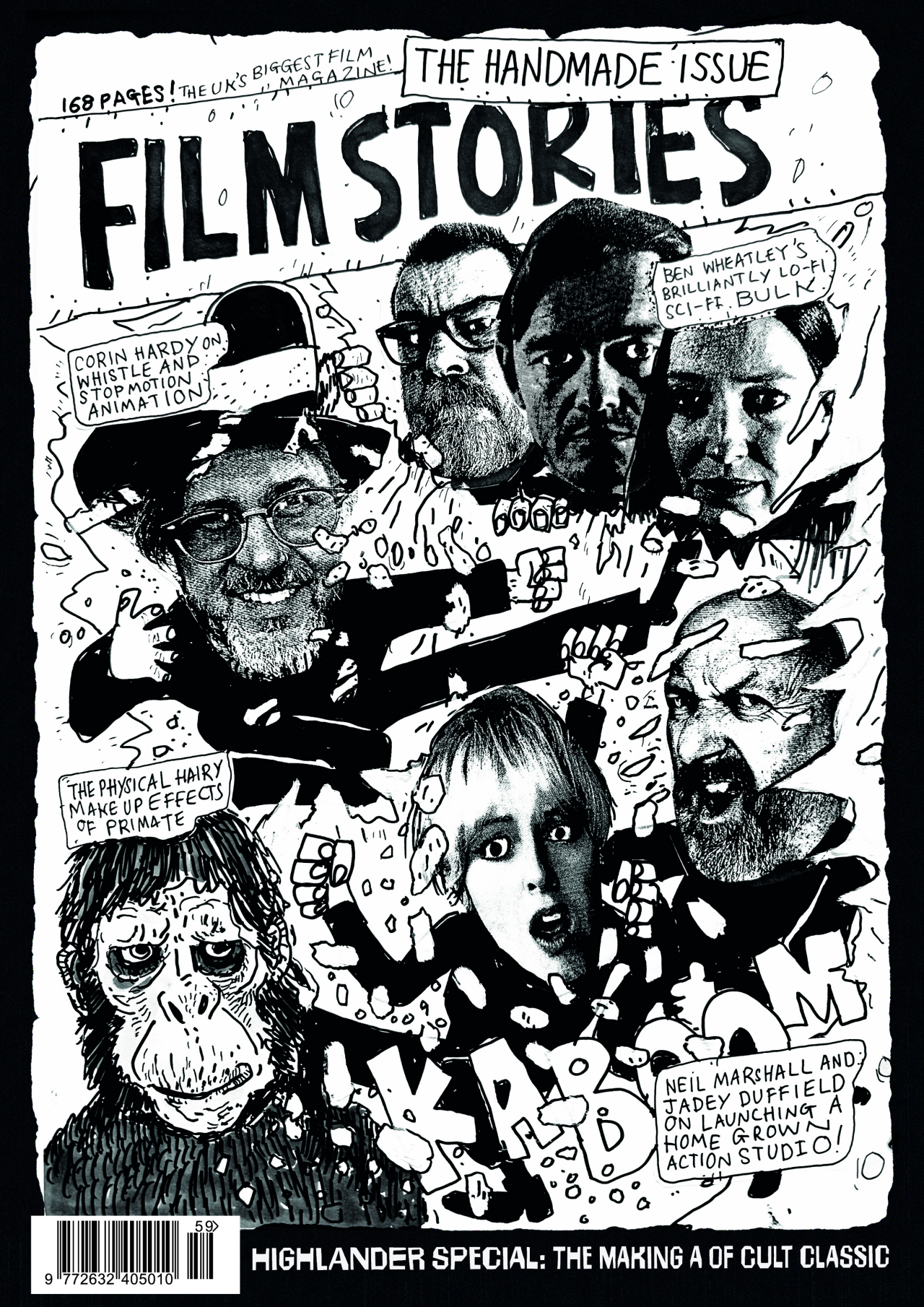 Issue #59 (Handmade Special): Magazine, 'Bulk' 4K UHD Blu-Ray + Ben Wheatley Signed Zine
