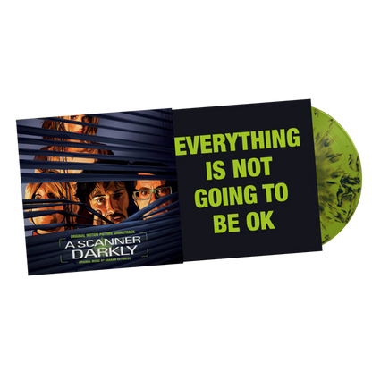 Issue #60 (A Scanner Darkly): Magazine, Signed Green & Black LP + Postcard (A Scanner Darkly)